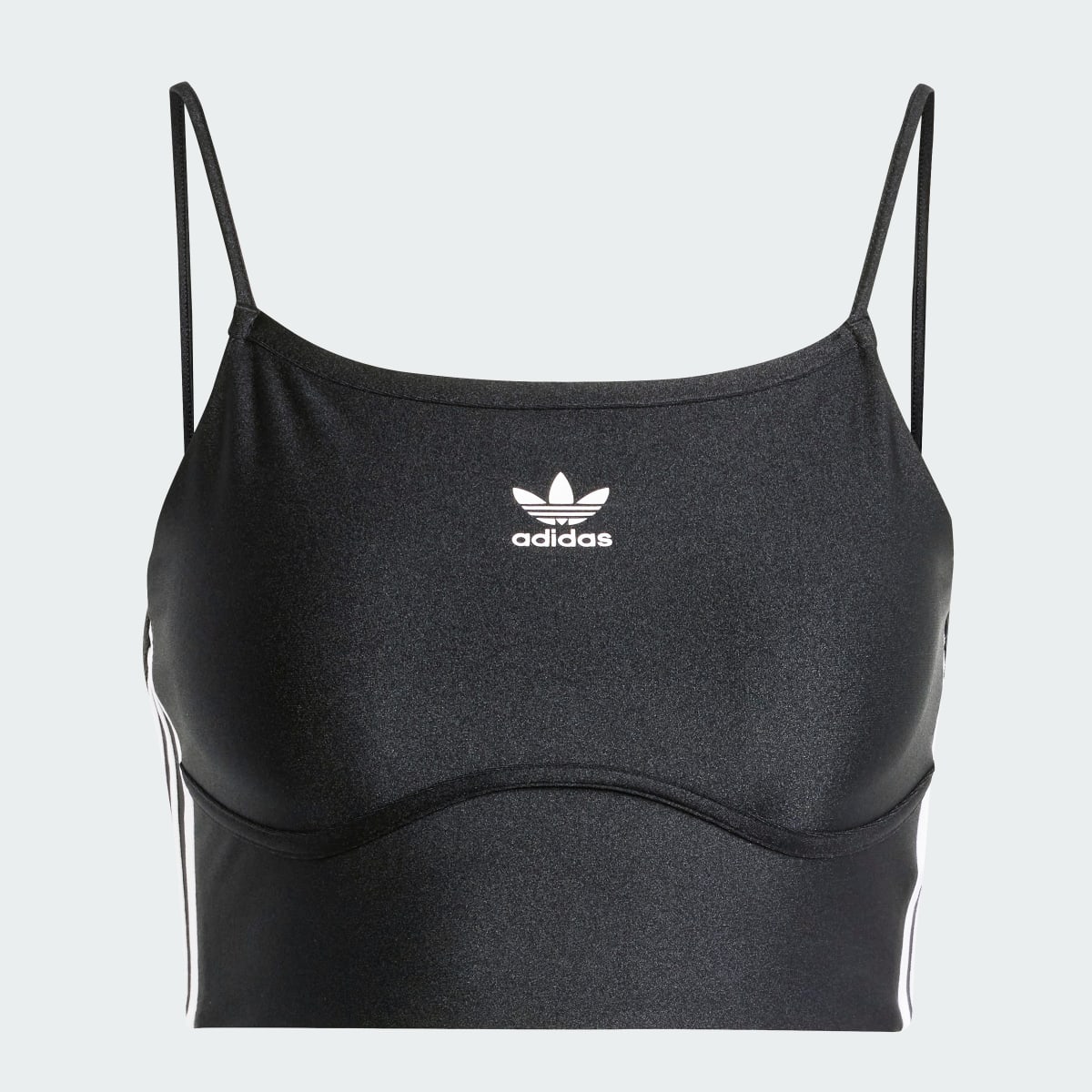 Adidas 3-Stripes Bra Long-Sleeve Top. 5