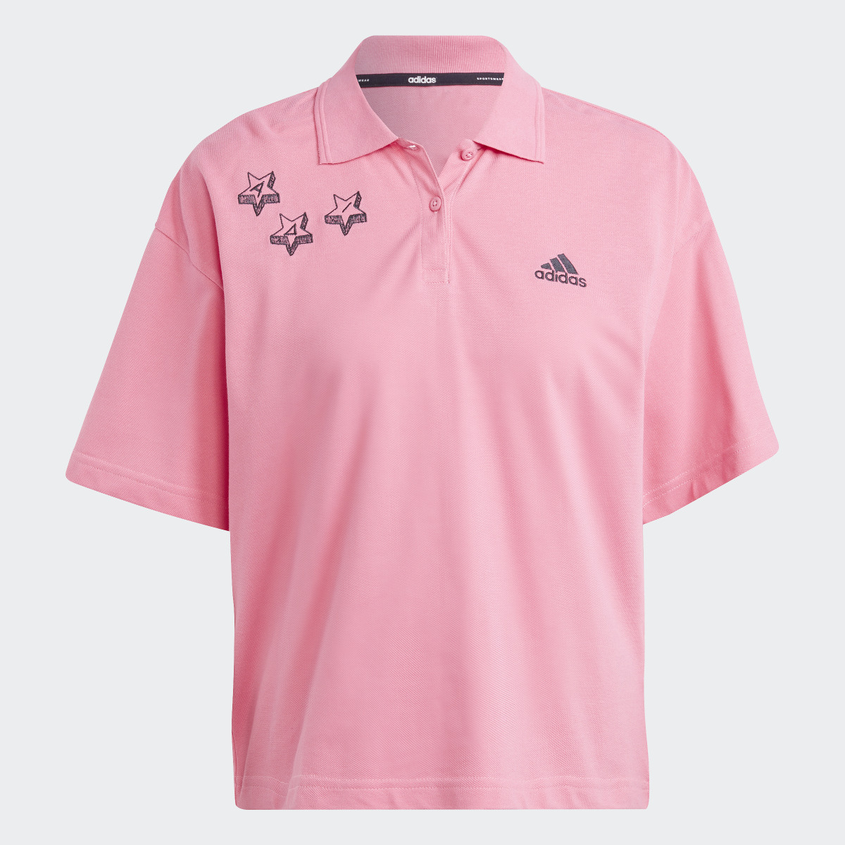 Adidas Scrible Embroidery Polo Tişört. 5