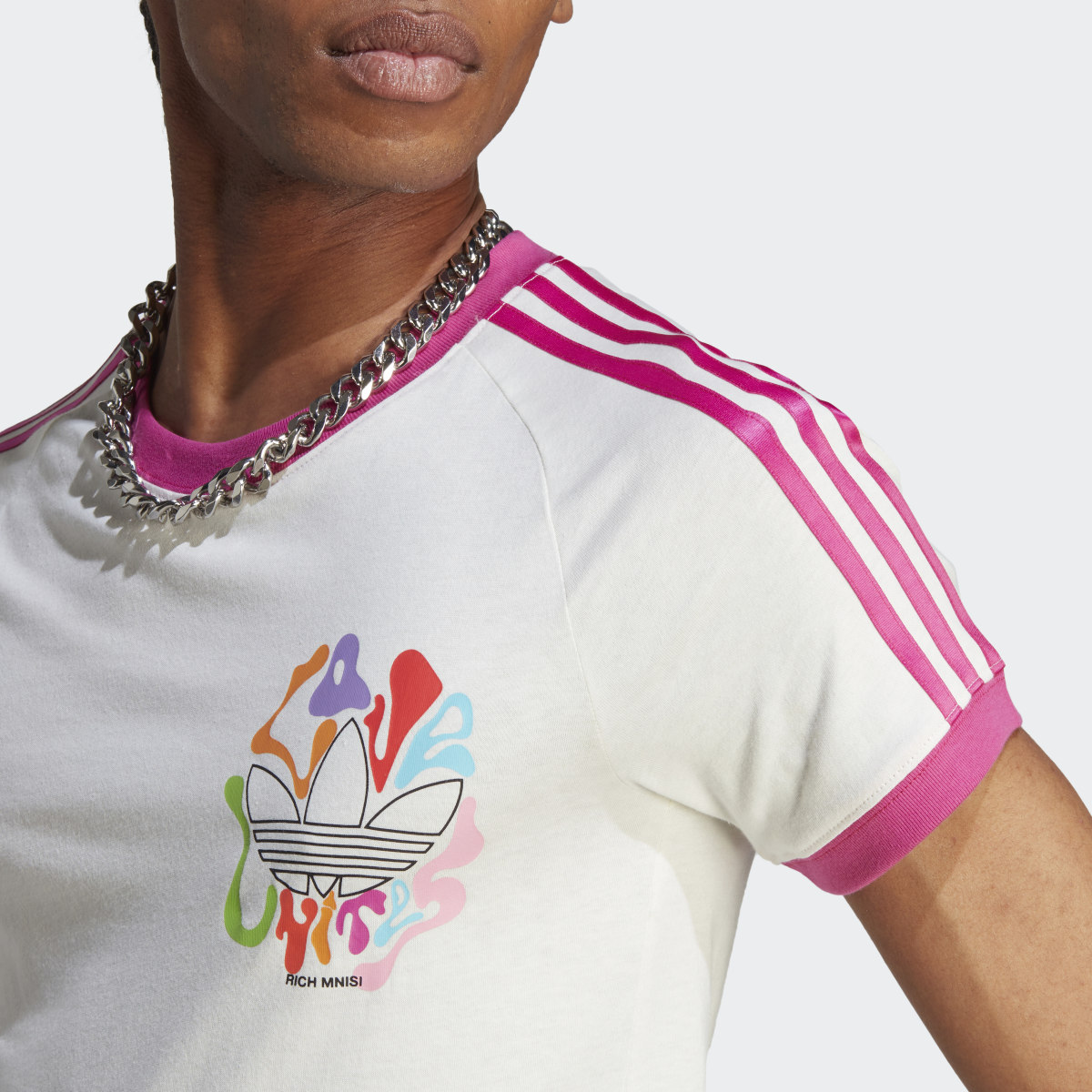 Adidas Camiseta PRIDE RM 3 bandas. 6