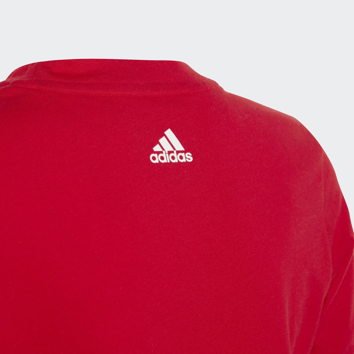 Adidas Playera Essentials Logo Lineal Algodón. 7