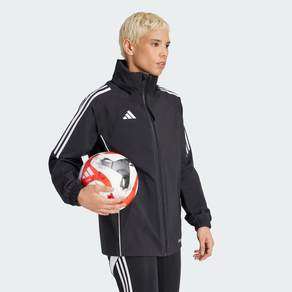 Adidas Tiro 24 Rain Jacket. 4