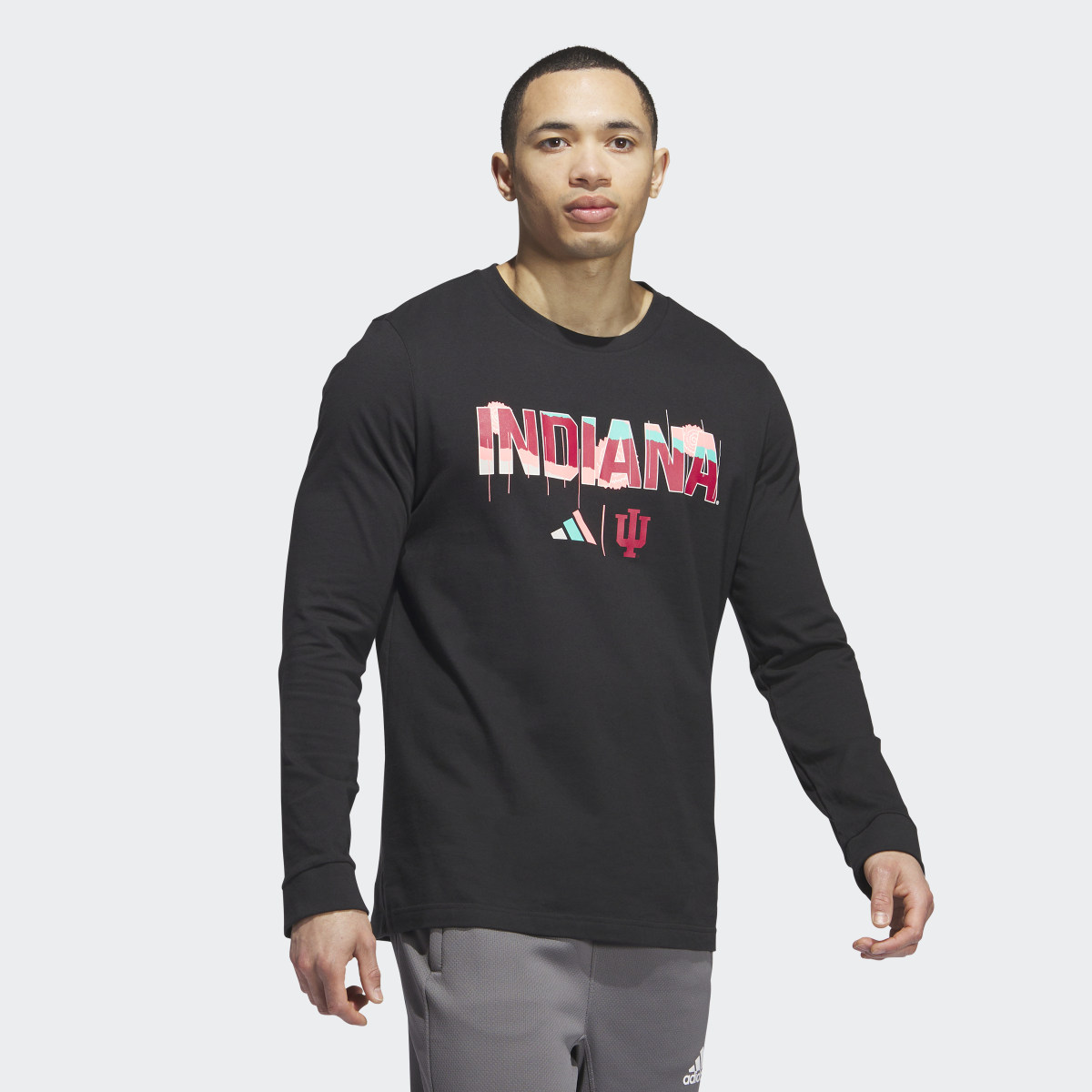 Adidas Hoosiers Long Sleeve Tee. 4