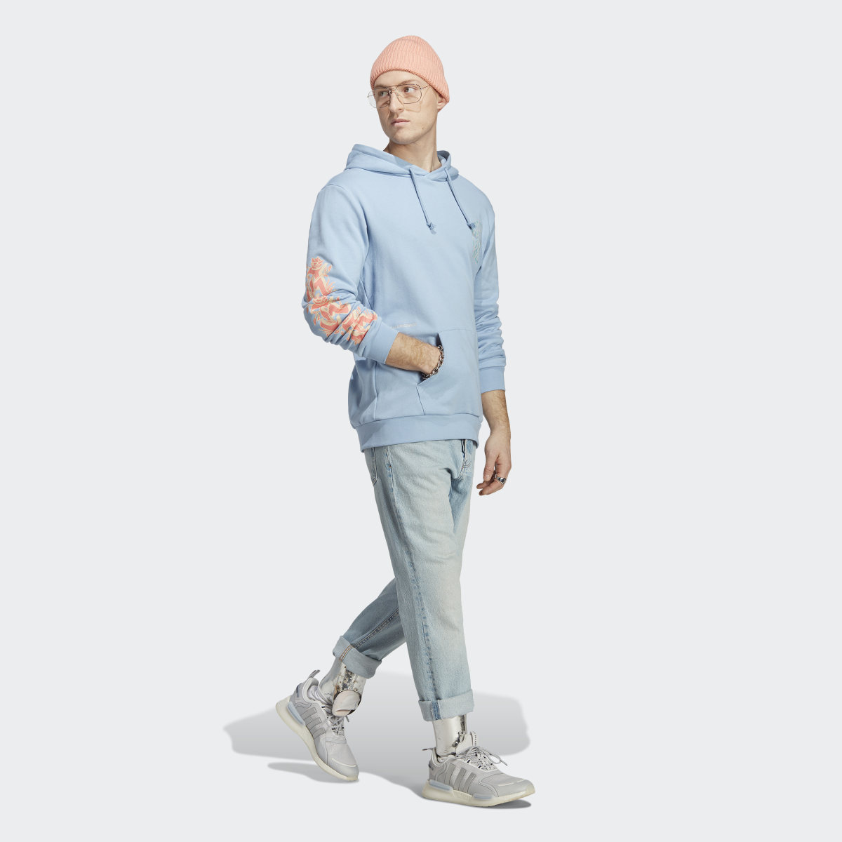 Adidas Sweat-shirt à capuche graphique Glide. 4