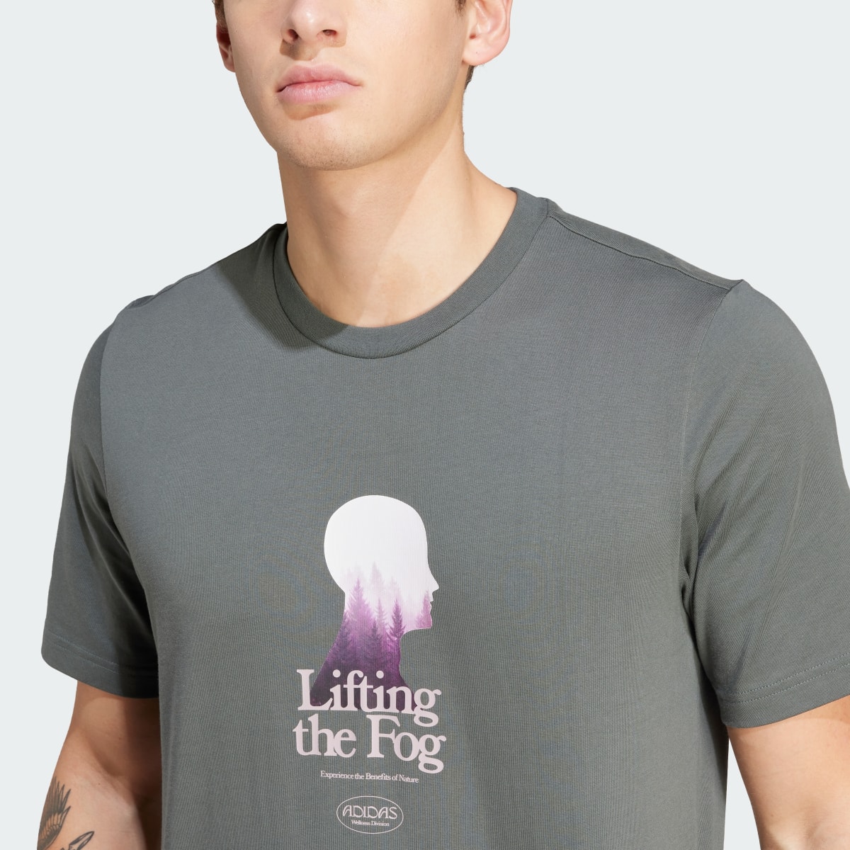 Adidas Lifting The Fog Graphic Tee Spirit of Nature. 6