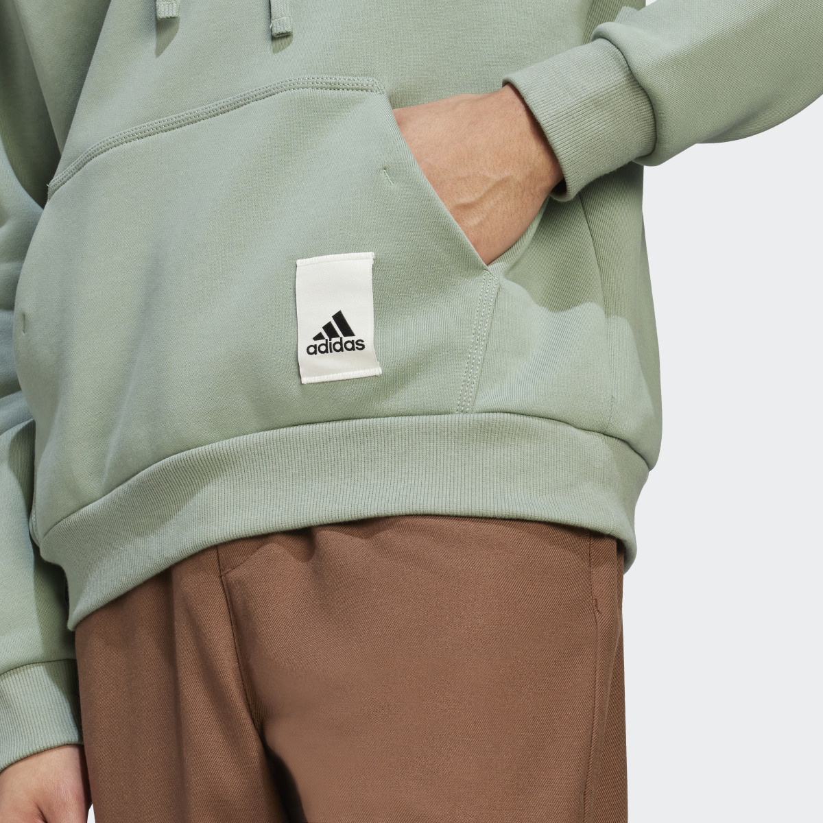 Adidas Felpa con cappuccio Lounge Fleece. 7