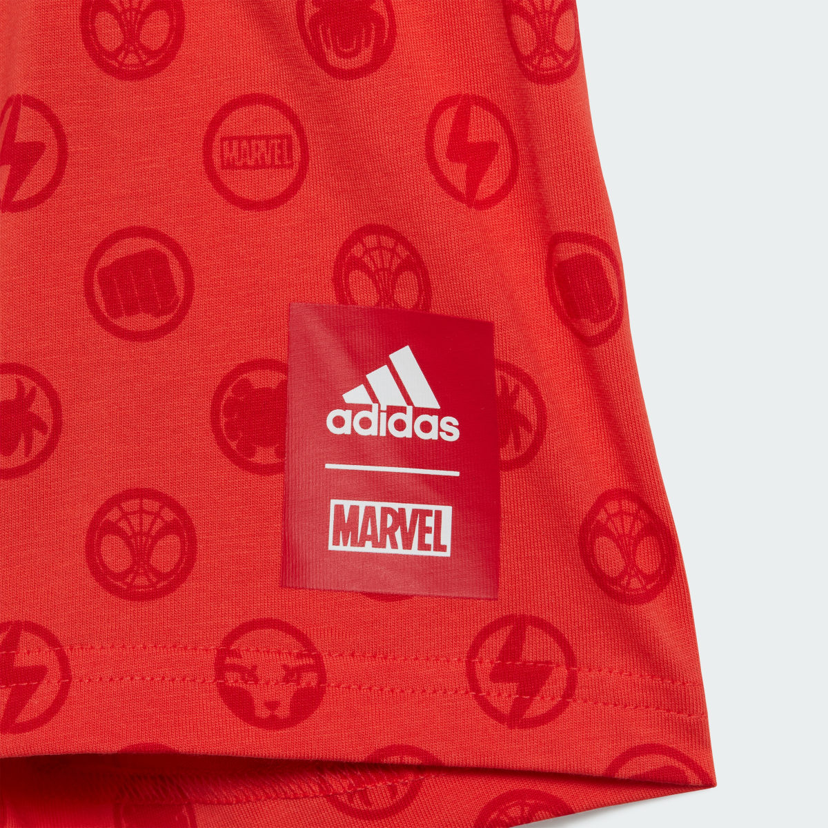 Adidas x Marvel Spider-Man Tee and Shorts Set. 9