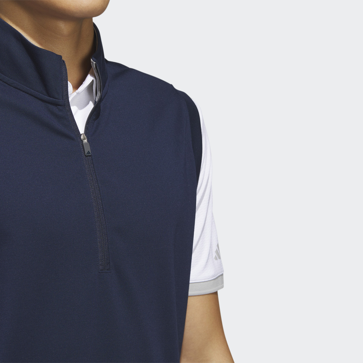 Adidas Elevated 1/4-Zip Golf Pullover Vest. 6