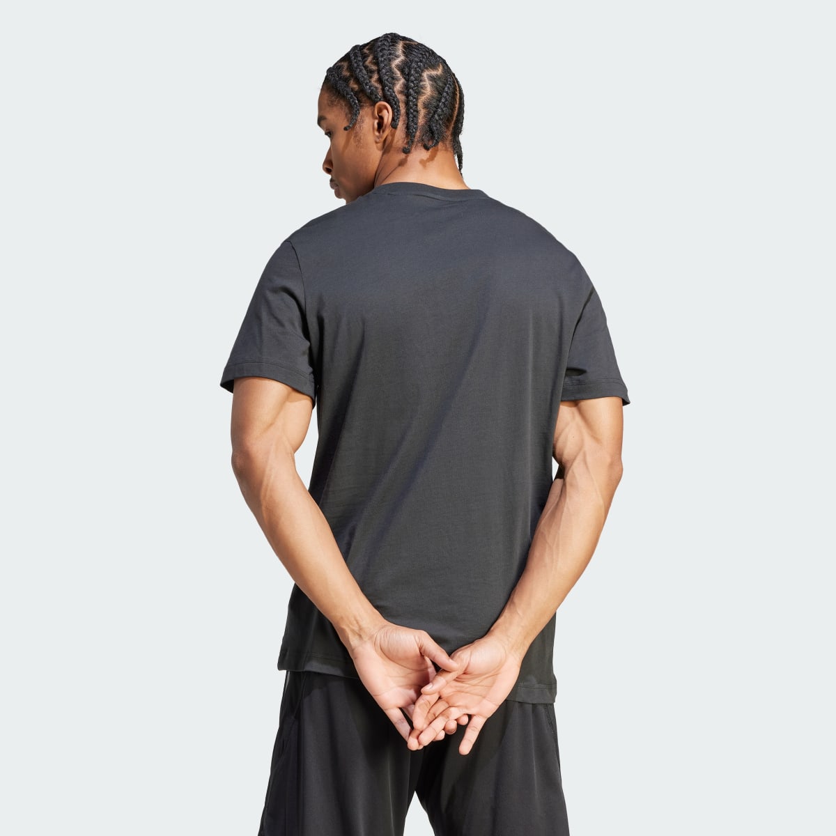 Adidas All Blacks Rugby Cotton Tee. 4