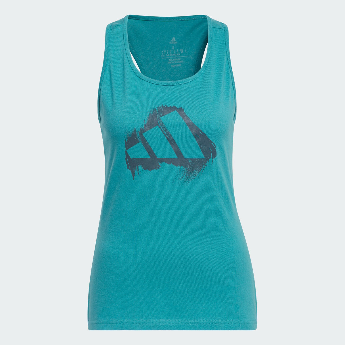 Adidas 3 Bar Logo Graphic Tank Top. 5