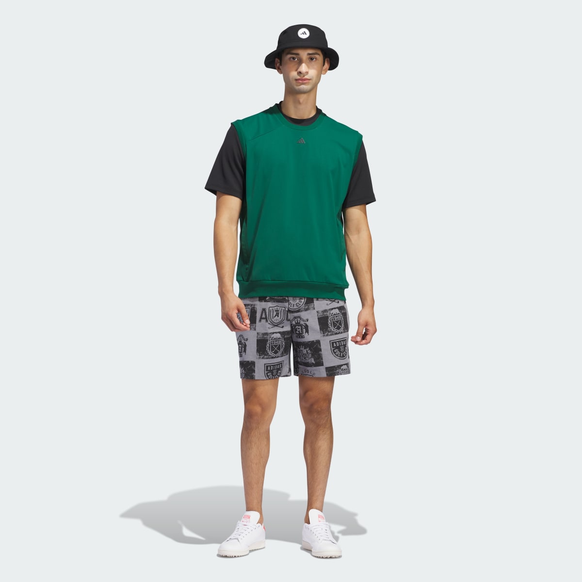 Adidas Go-To Mock Polo Shirt. 6