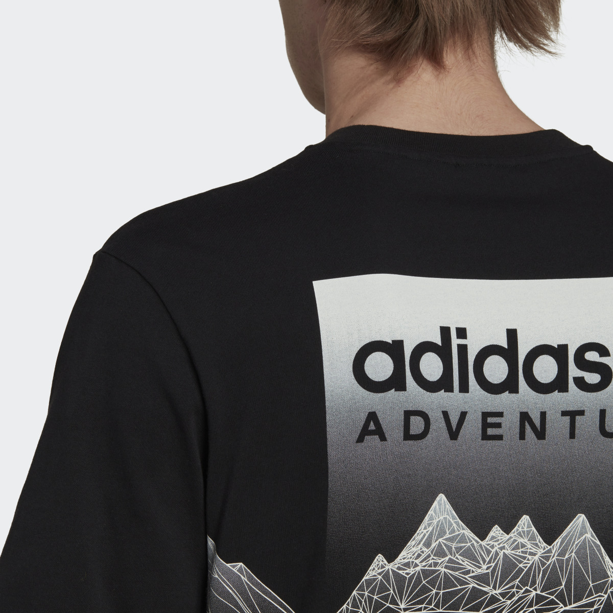 Adidas Adventure Mountain Back Tee. 6