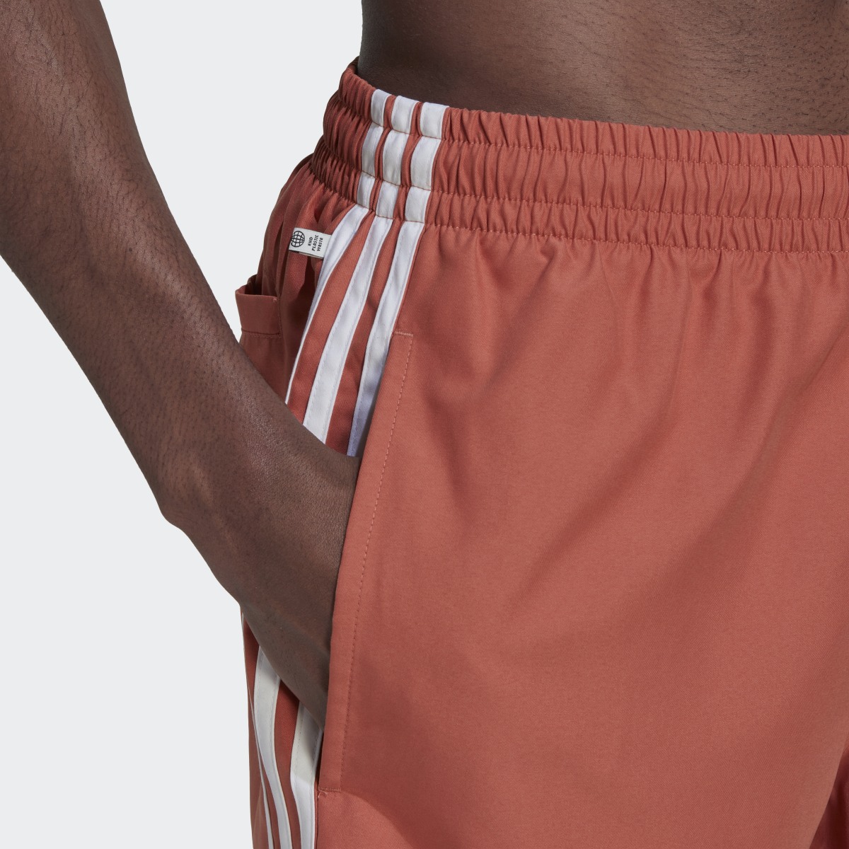 Adidas Adicolor Classics 3-Stripes Swim Shorts. 6