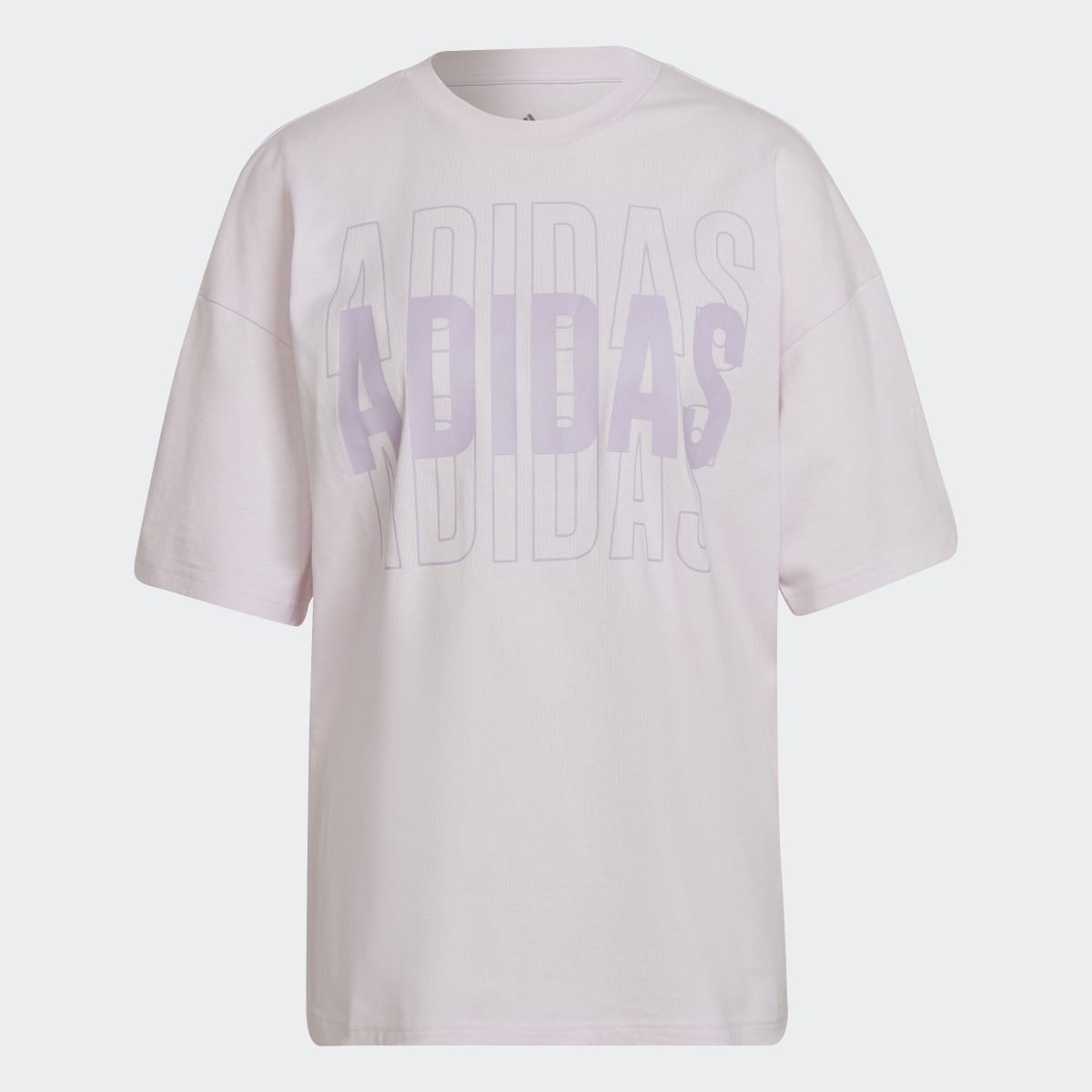 Adidas Camiseta Essentials Repeat adidas Logo Oversized. 5