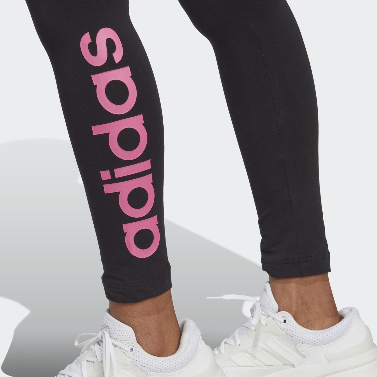 Adidas ESSENTIALS HIGH-WAISTED LOGO LEGGINGS. 6