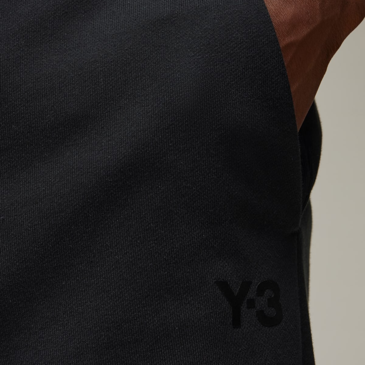 Adidas Pants Y-3 Felpa Francesa Puños Ajustados. 7