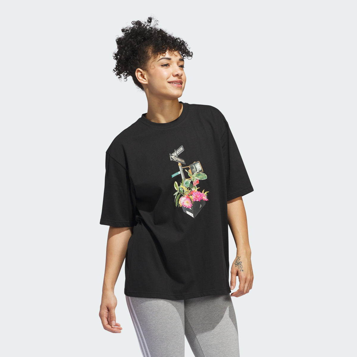 Adidas NY Graphic Short Sleeve Tee. 4