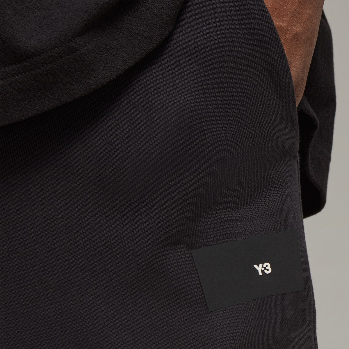 Adidas Y-3 Organic Cotton Terry Cuffed Joggers. 7