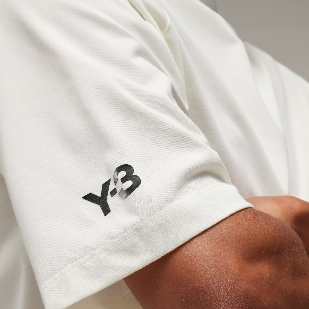 Adidas T-shirt manches courtes molleton 3 bandes Y-3. 8