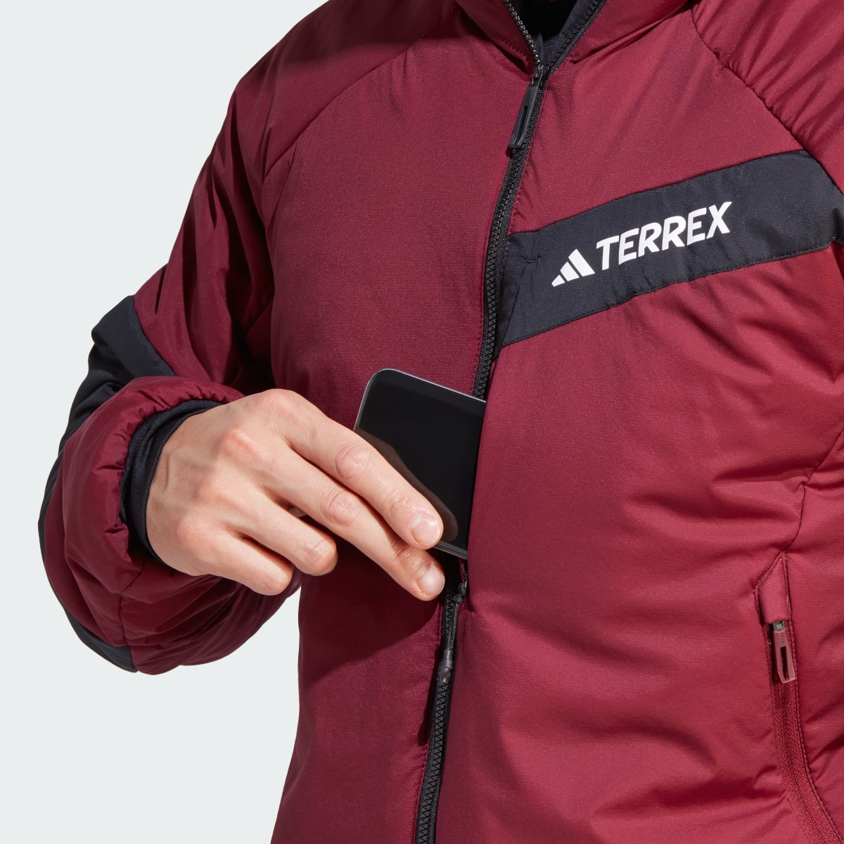 Adidas Veste à capuche Terrex Techrock Stretch PrimaLoft®. 14