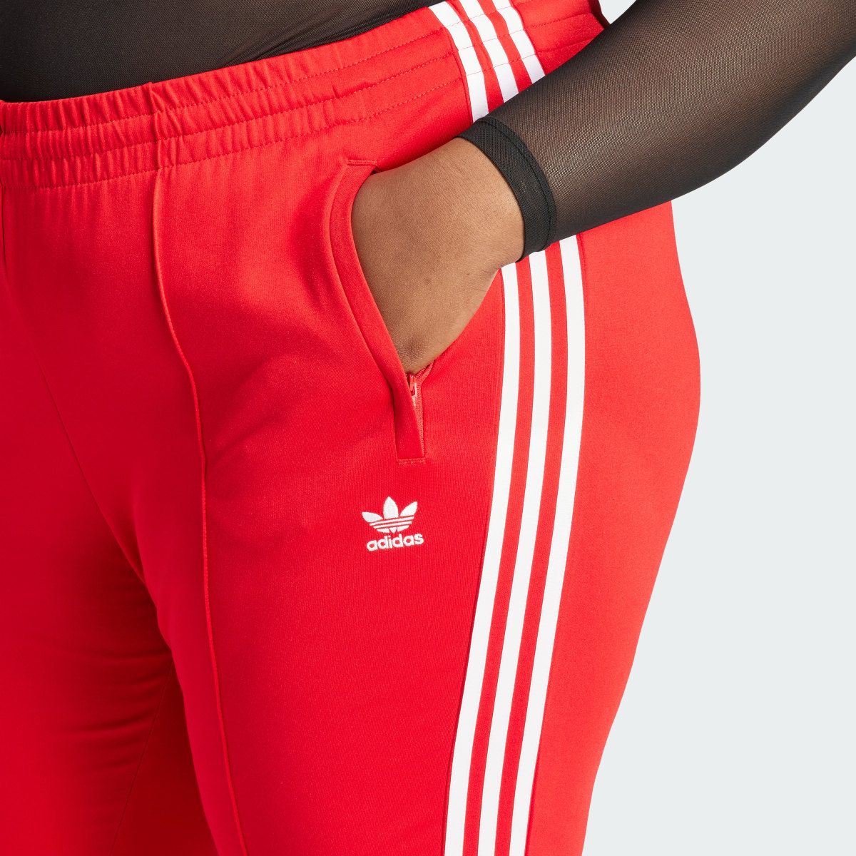 Adidas Adicolor SST Track Pants (Plus Size). 5
