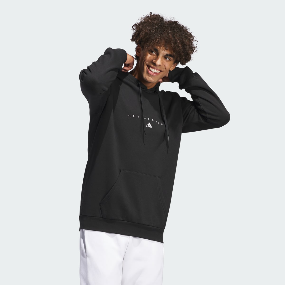 Adidas LA Graphic Hoodie. 4