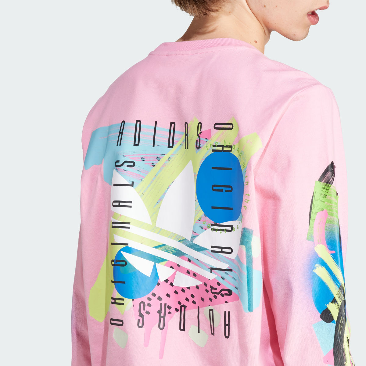 Adidas Maglia Retro Graphic Long Sleeve. 6