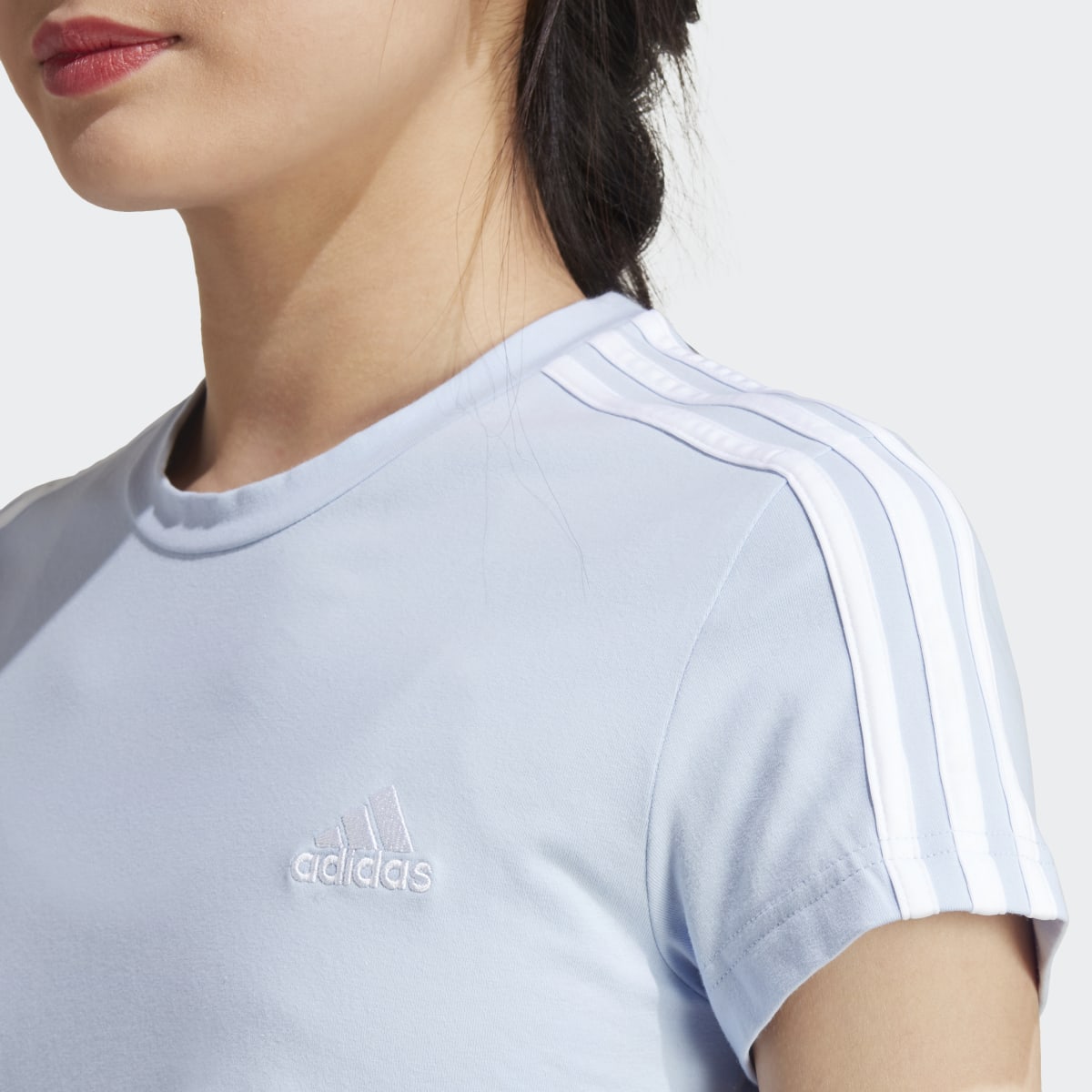 Adidas Abito Essentials 3-Stripes Tee. 6