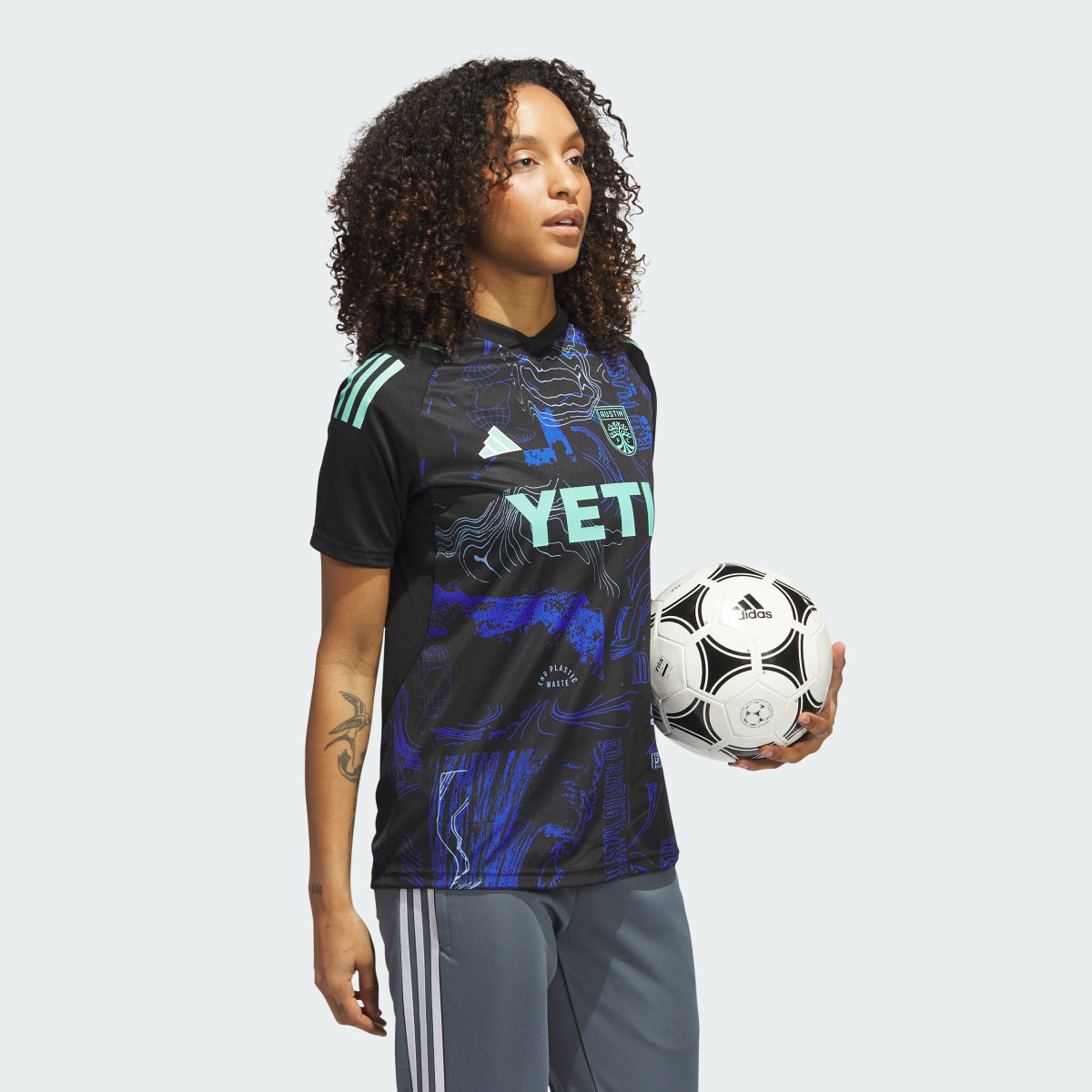 Adidas Austin FC One Planet Jersey. 4