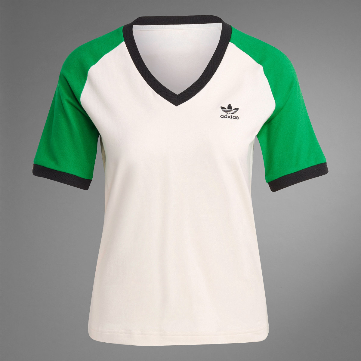 Adidas T-shirt à col en V Adicolor 70s Cali. 10 Adidas T-shirt à col en V Adicolor 70s Cali. 10