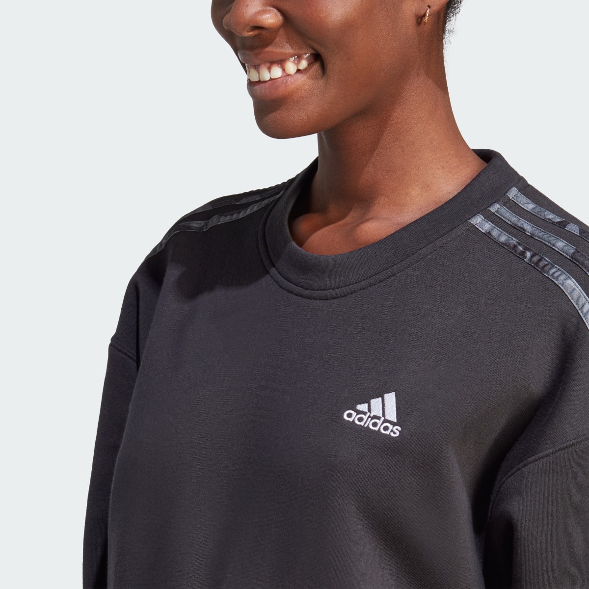 Adidas Vestido em Fleece 3-Stripes. 9