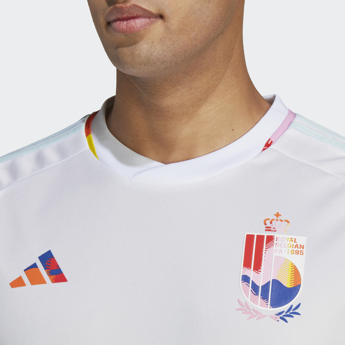 Adidas Camiseta segunda equipación Bélgica 22. 8