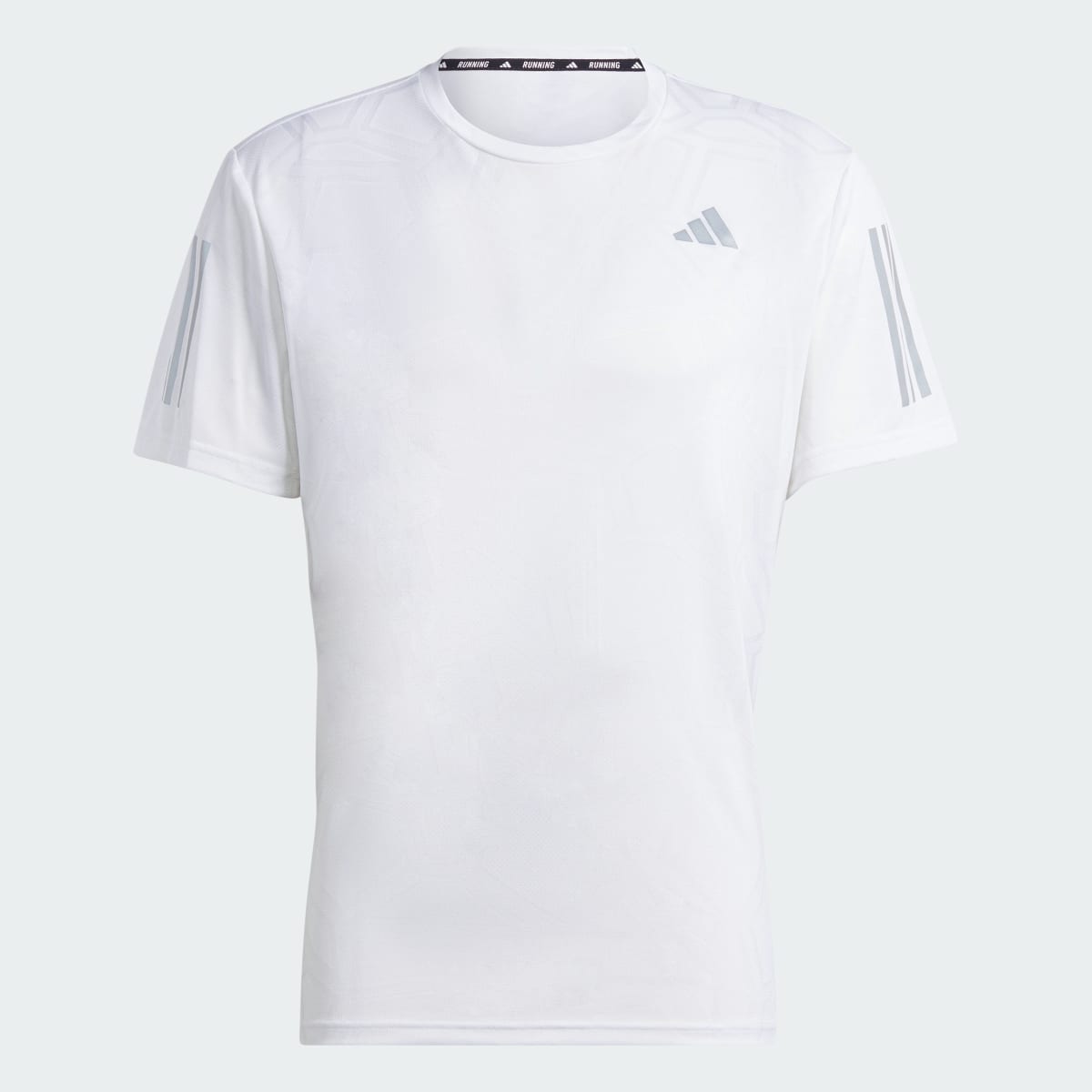 Adidas Own the Run Carbon Measured T-Shirt. 5