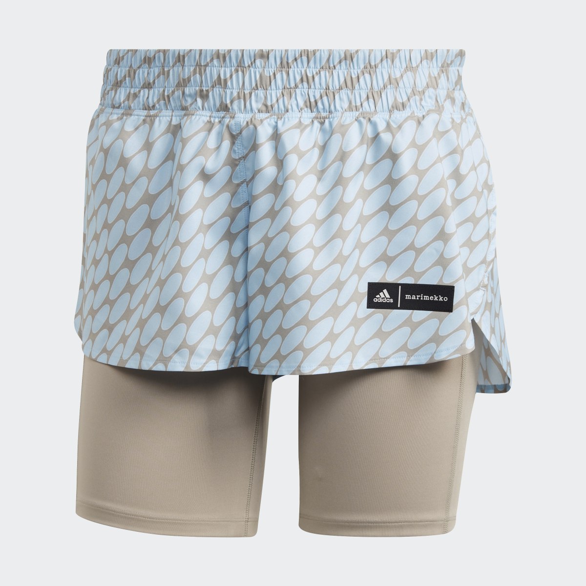 Adidas x Marimekko Run Icons 3 Bar Logo 2-in-1 Running Shorts. 4