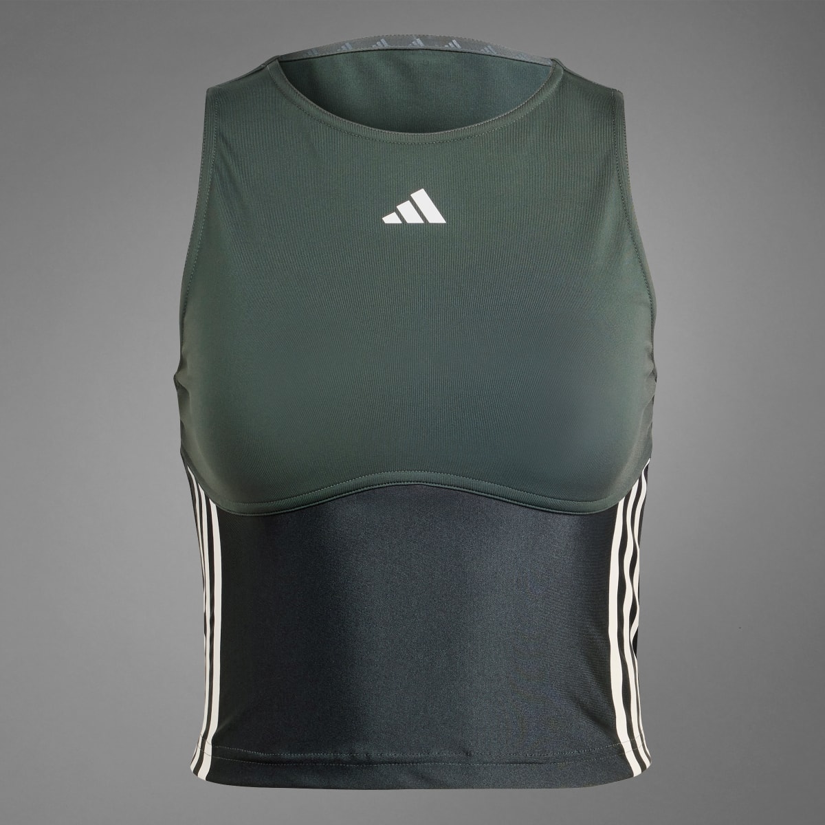 Adidas Hyperglam Shine Training Crop Tank Top. 9