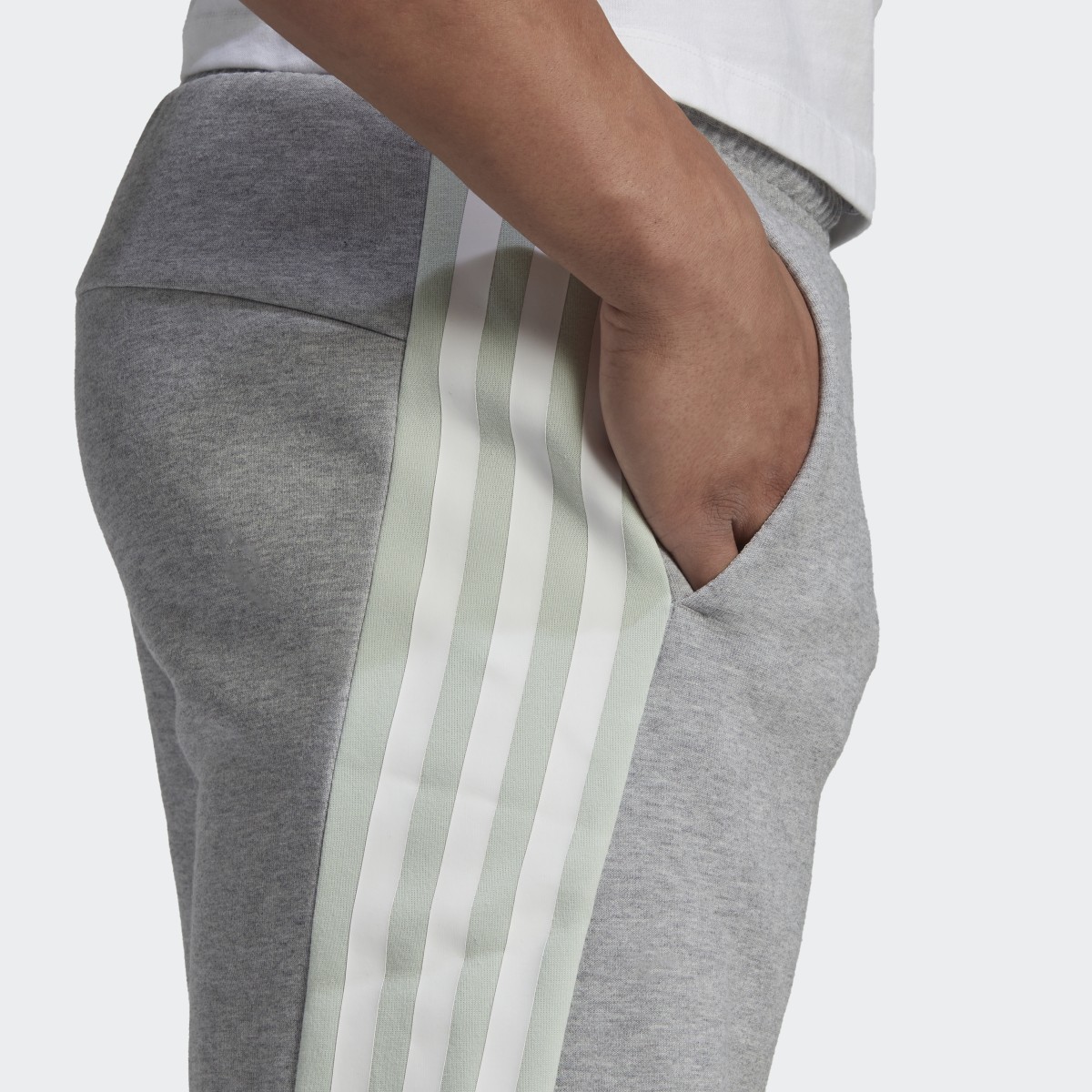 Adidas Future Icons 3-Stripes Shorts. 6