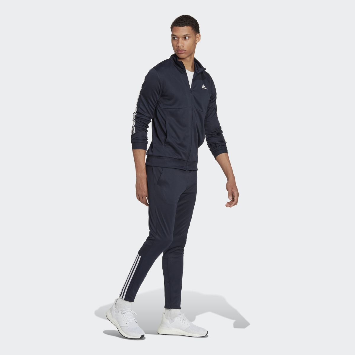 Adidas Slim Zipped Tracksuit. 6