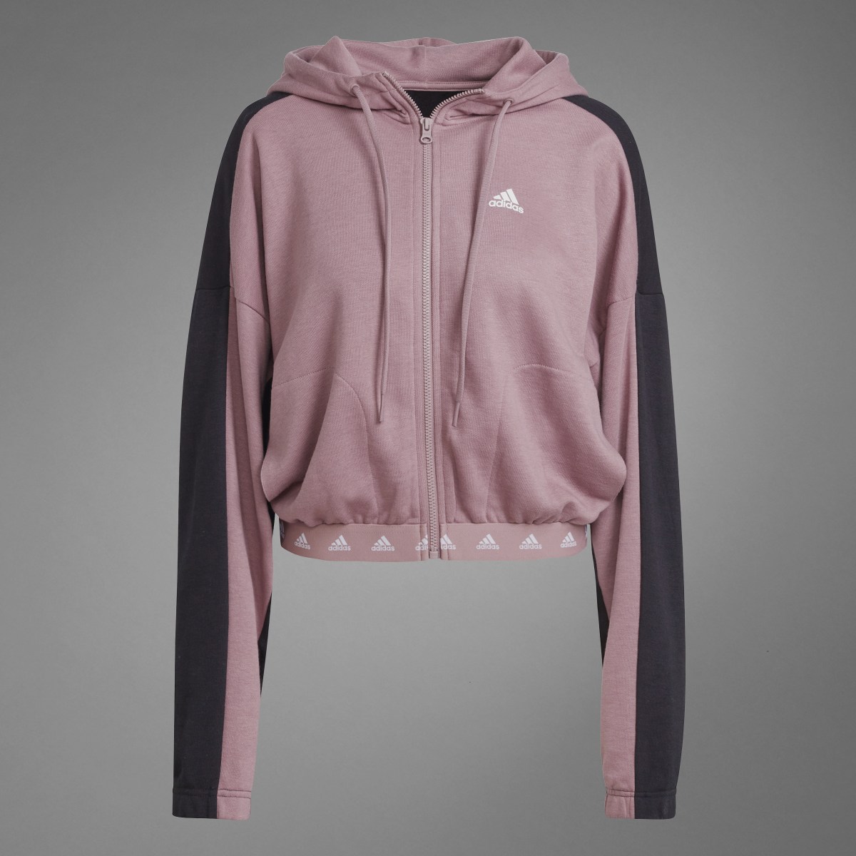 Adidas Hyperglam French Terry Kapuzenjacke. 10