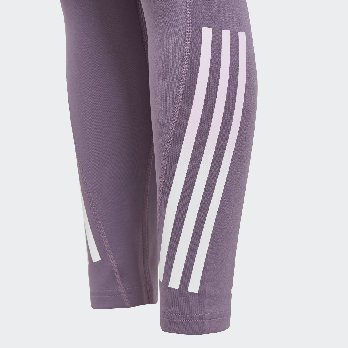 Adidas Leggings 7/8 com Cintura Subida 3-Stripes AEROREADY Optime. 5