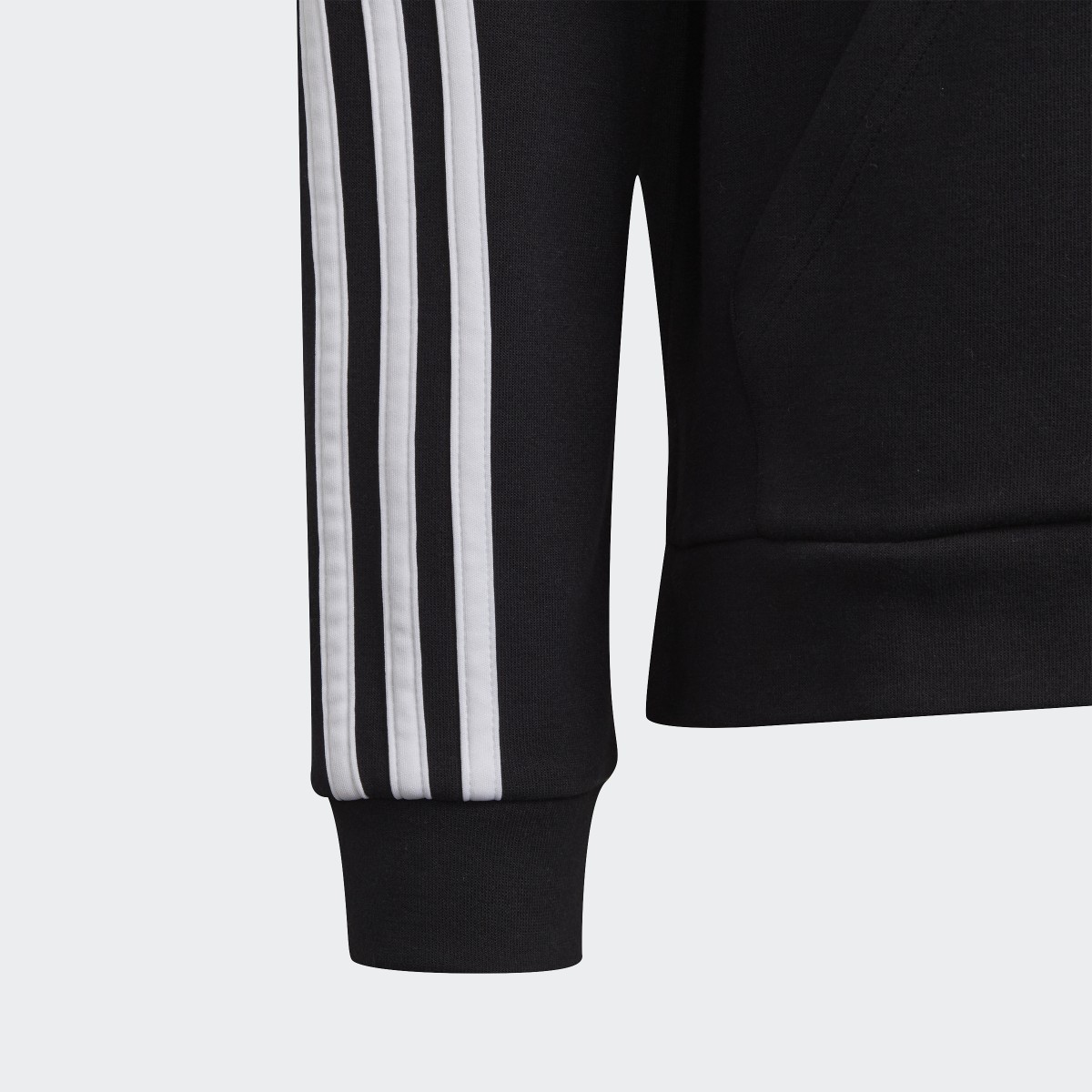 Adidas Felpa con cappuccio 3-Stripes Full-Zip. 5