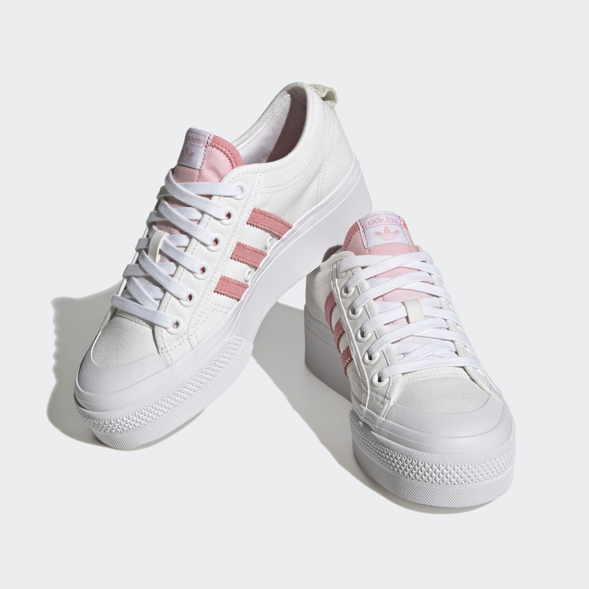 Adidas Nizza Platform Shoes. 8