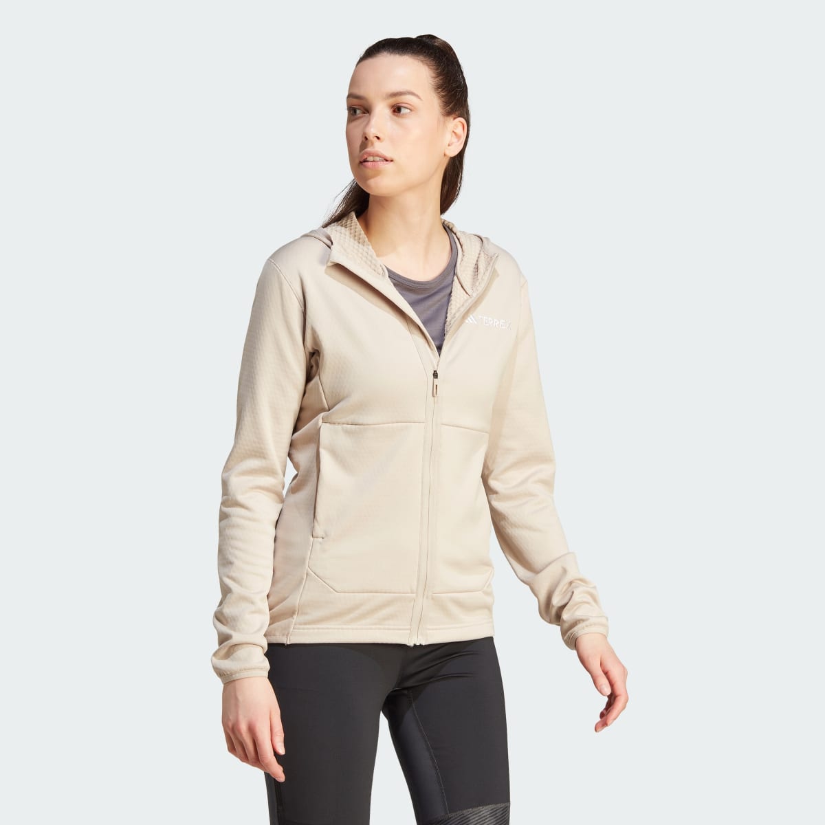 Adidas Bluza TERREX XPERIOR LIGHT FLEECE HOODED. 4