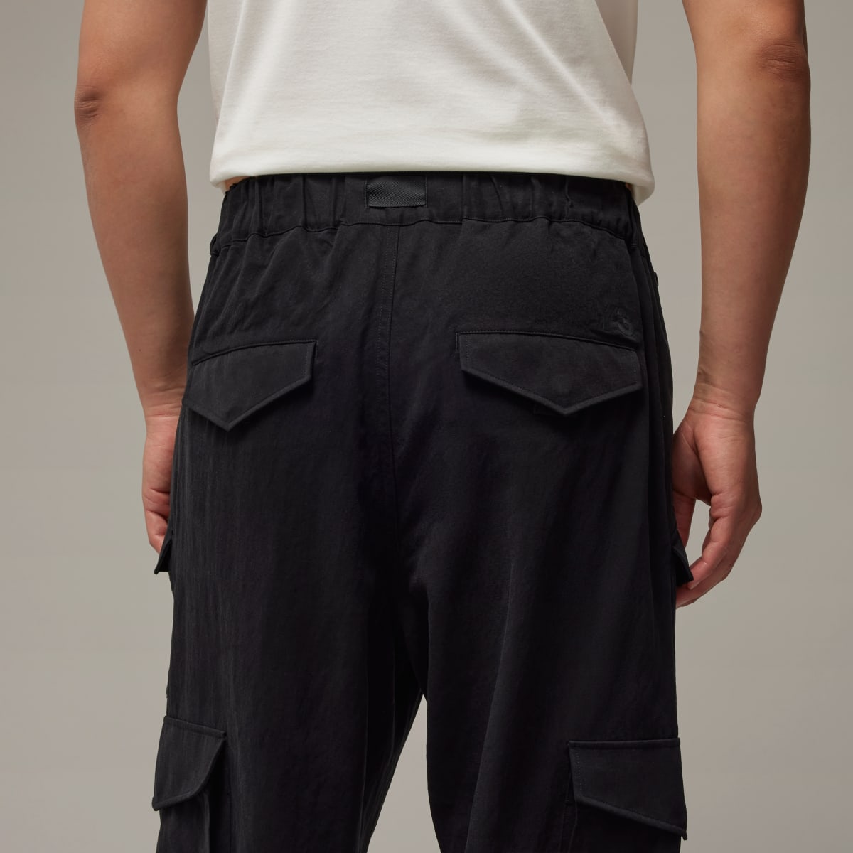 Adidas Pantalon cargo sergé délavé Y-3. 7