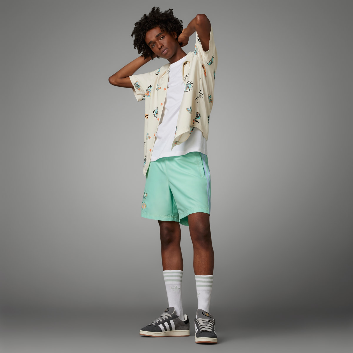 Adidas Enjoy Summer Poly Shorts. 5