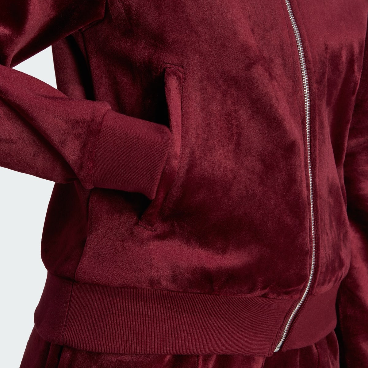 Adidas Premium Essentials Velour Track Top. 7