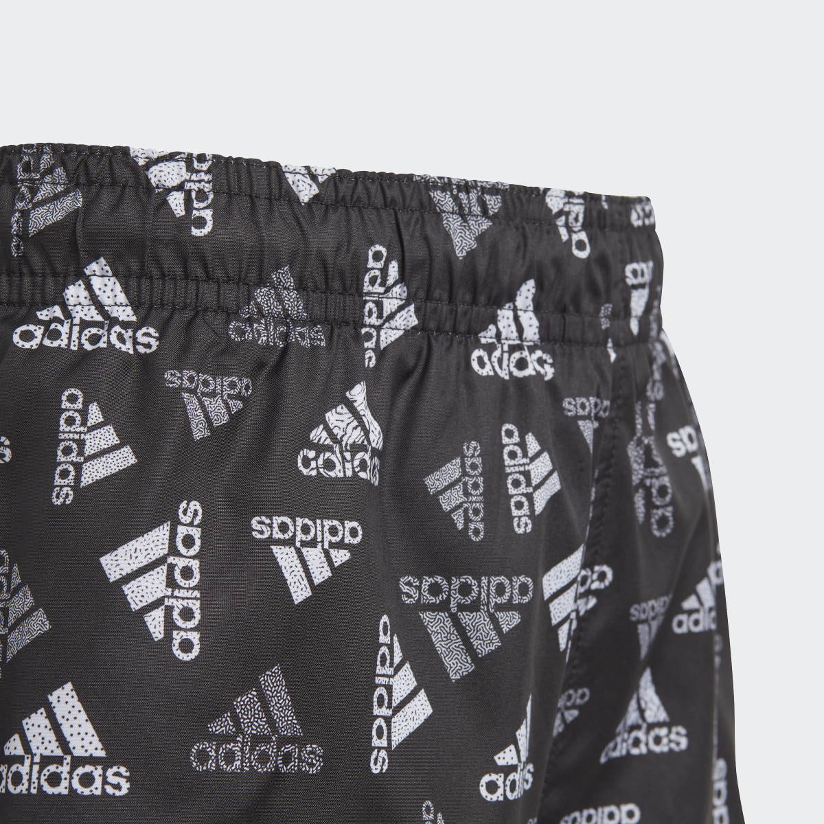 Adidas Logo Print CLX Badeshorts. 5