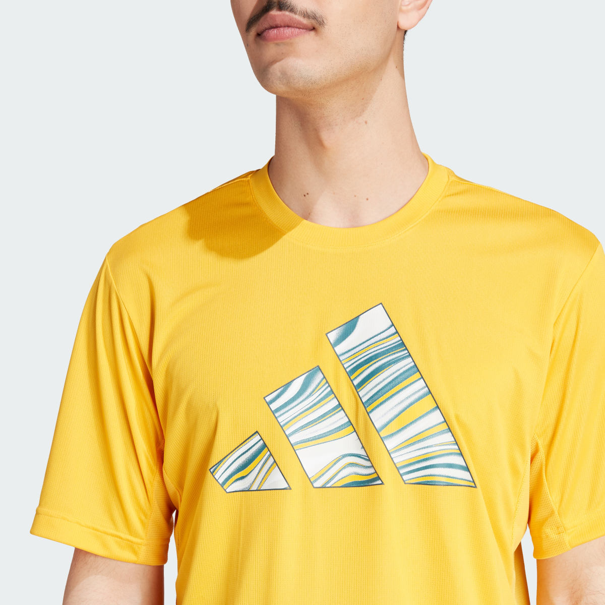 Adidas HIIT Graphic Slogan Training Tee. 6