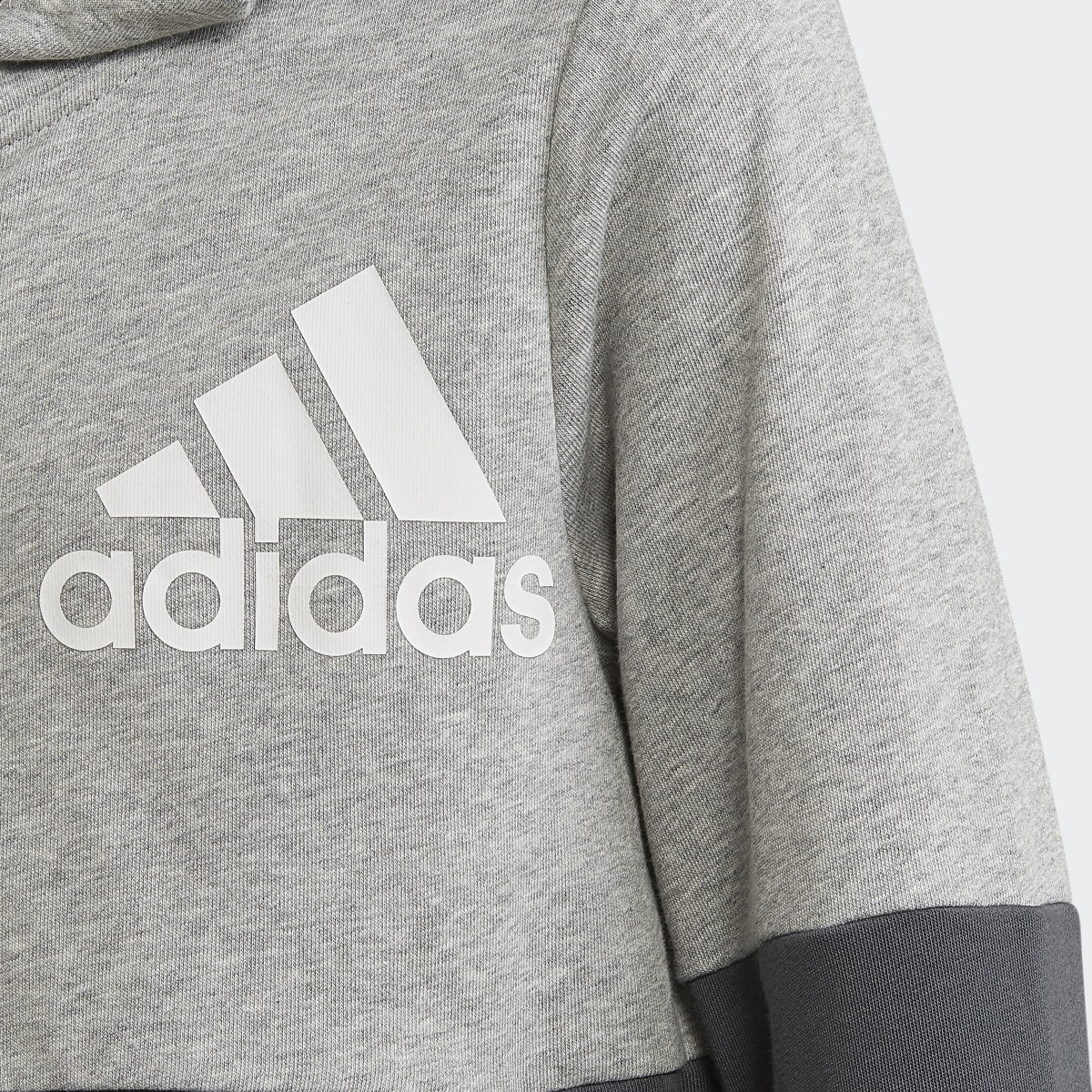 Adidas Colourblock Full-Zip Hoodie. 4