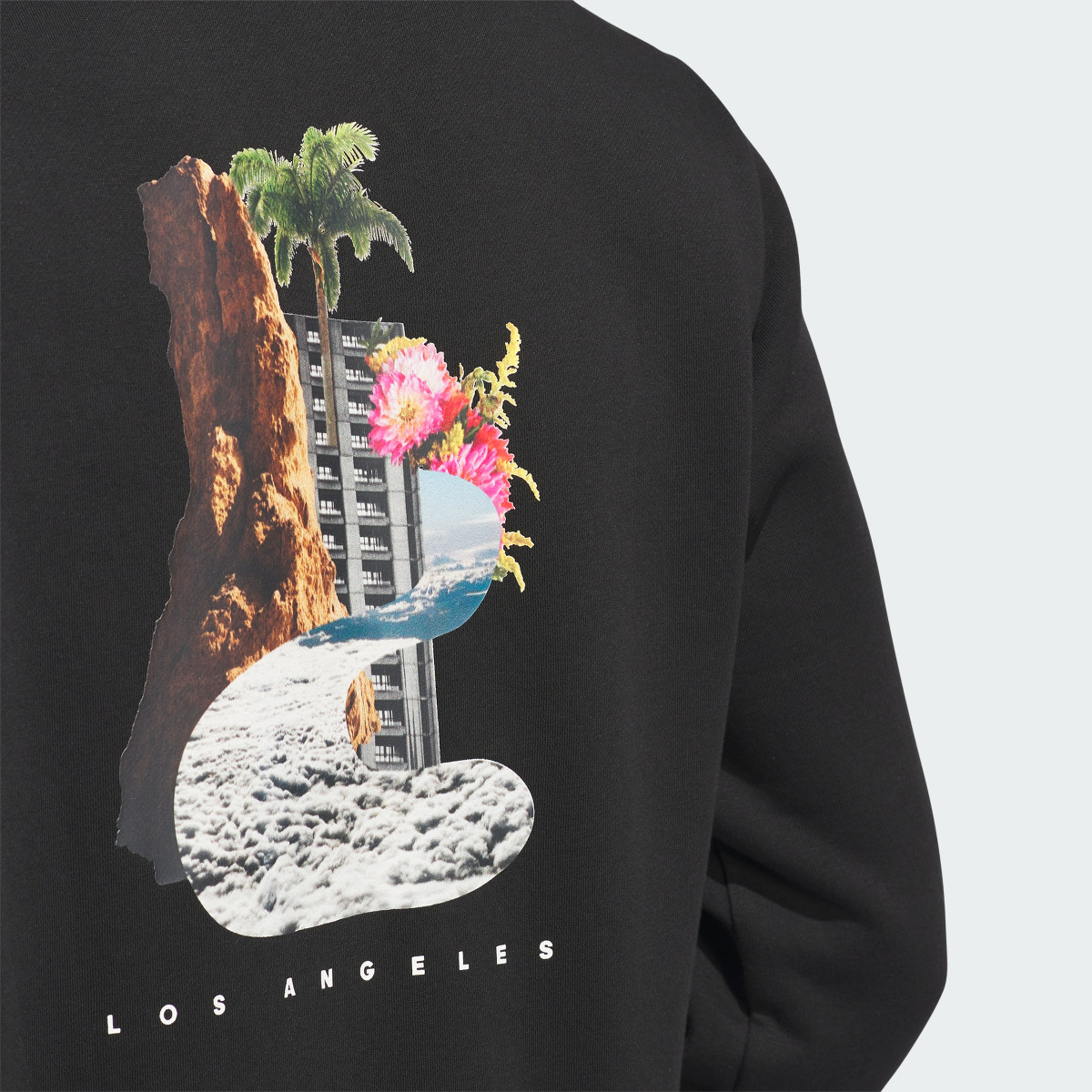 Adidas LA Graphic Hoodie. 6