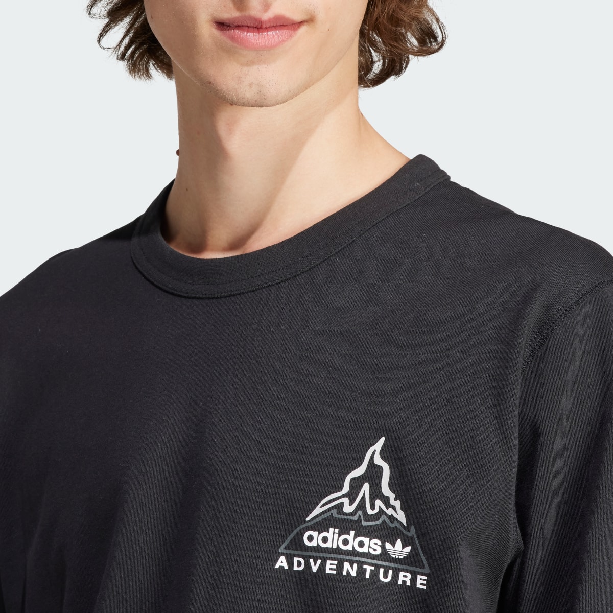 Adidas Adventure Graphic Long Sleeve Tee. 4