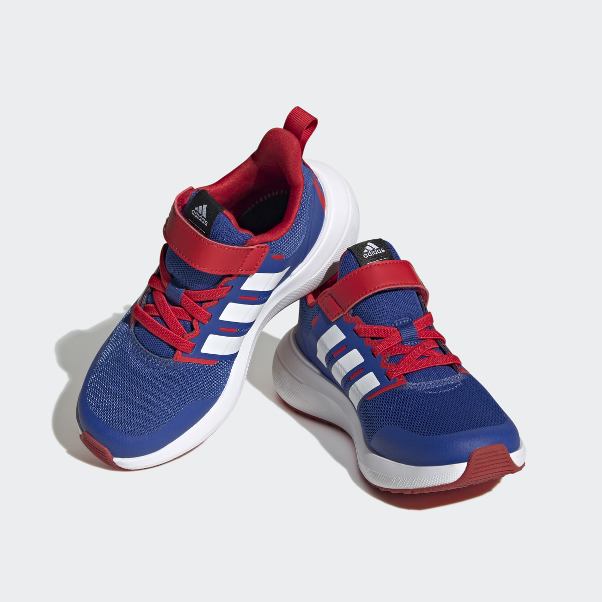Adidas x Marvel FortaRun Spider-Man 2.0 Cloudfoam Sport Lace Top Strap Shoes. 5